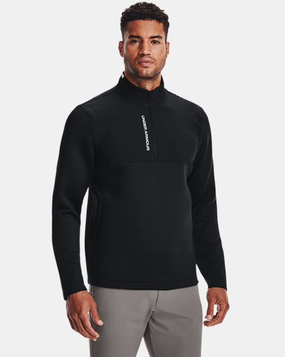 Men's UA Storm Daytona ½ Zip, Black, pdpMainDesktop image number 0